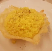 Risotto alla Milanese con pistilli di zafferano del Mare